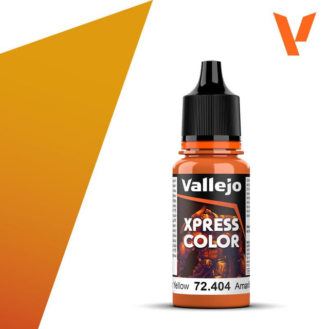 VALLEJO 72404 Game Color Xpress Color 18 ml. Nuclear Yellow - BrodaForge