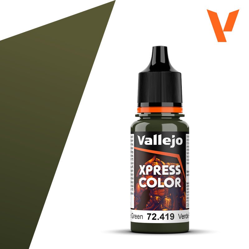 VALLEJO 72419 Game Color Xpress Color 18 ml. Plague Green - BrodaForge