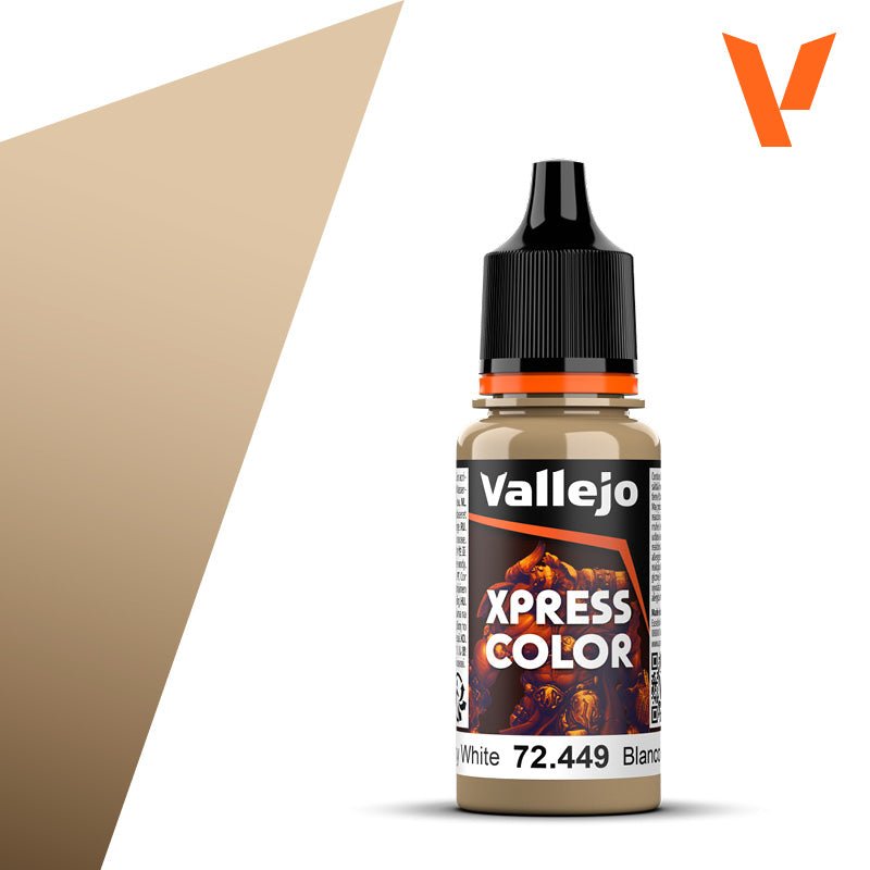 VALLEJO 72449 Game Color Xpress Color 18 ml. Mummy White - BrodaForge