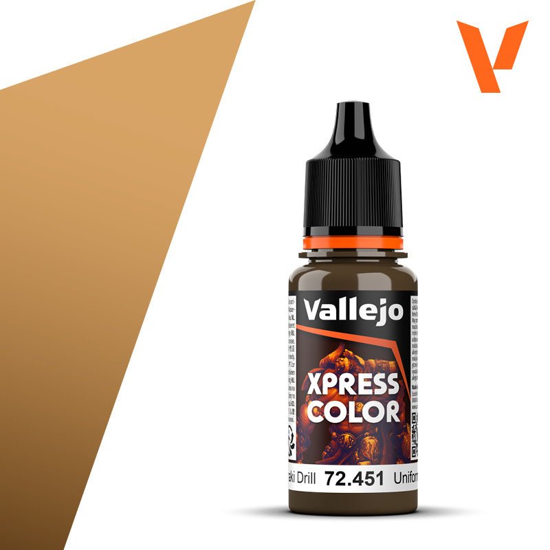 VALLEJO 72451 Game Color Xpress Color 18 ml. Khaki Drill - BrodaForge