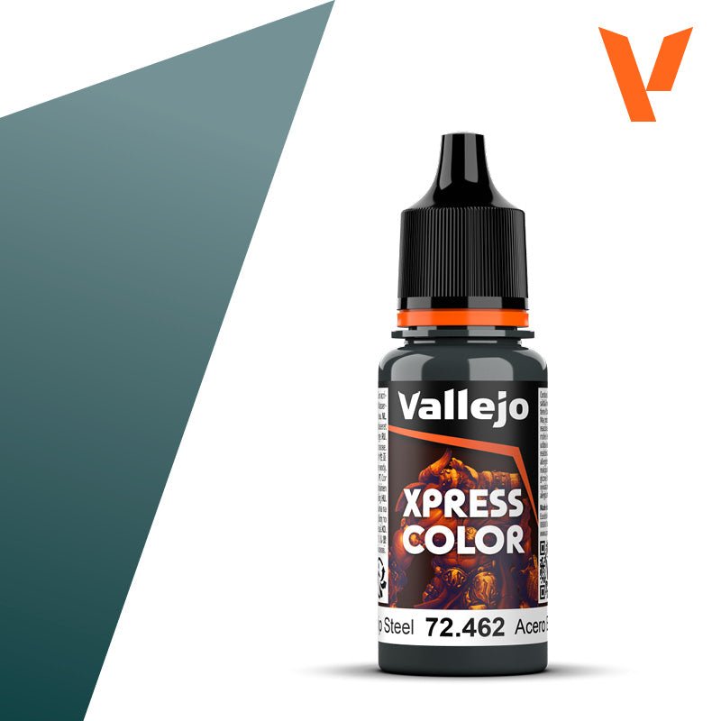 VALLEJO 72462 Game Color Xpress Color 18 ml. Starship Steel - BrodaForge