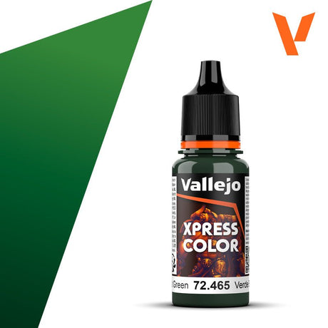 VALLEJO 72465 Game Color Xpress Color 18 ml. Forest Green - BrodaForge