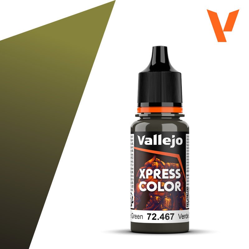 VALLEJO 72467 Game Color Xpress Color 18 ml. Camouflage Green - BrodaForge