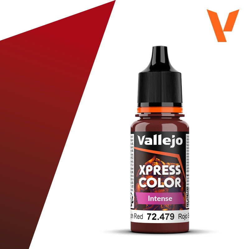 VALLEJO 72479 Game Color Xpress Color Intense 18 ml. Seraph Red - BrodaForge