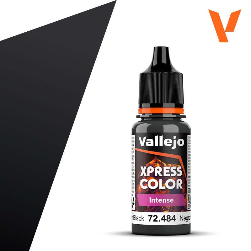 VALLEJO 72484 Game Color Xpress Color Intense 18 ml. Hospitallier Black - BrodaForge