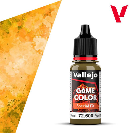 VALLEJO 72600 Game Color Special FX 18 ml. Vomit - BrodaForge