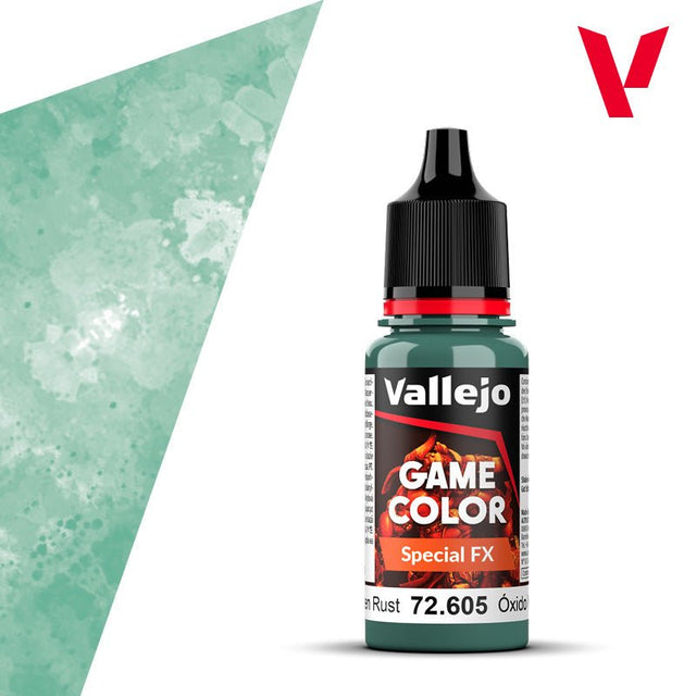 VALLEJO 72605 Game Color Special FX 18 ml. Green Rust - BrodaForge