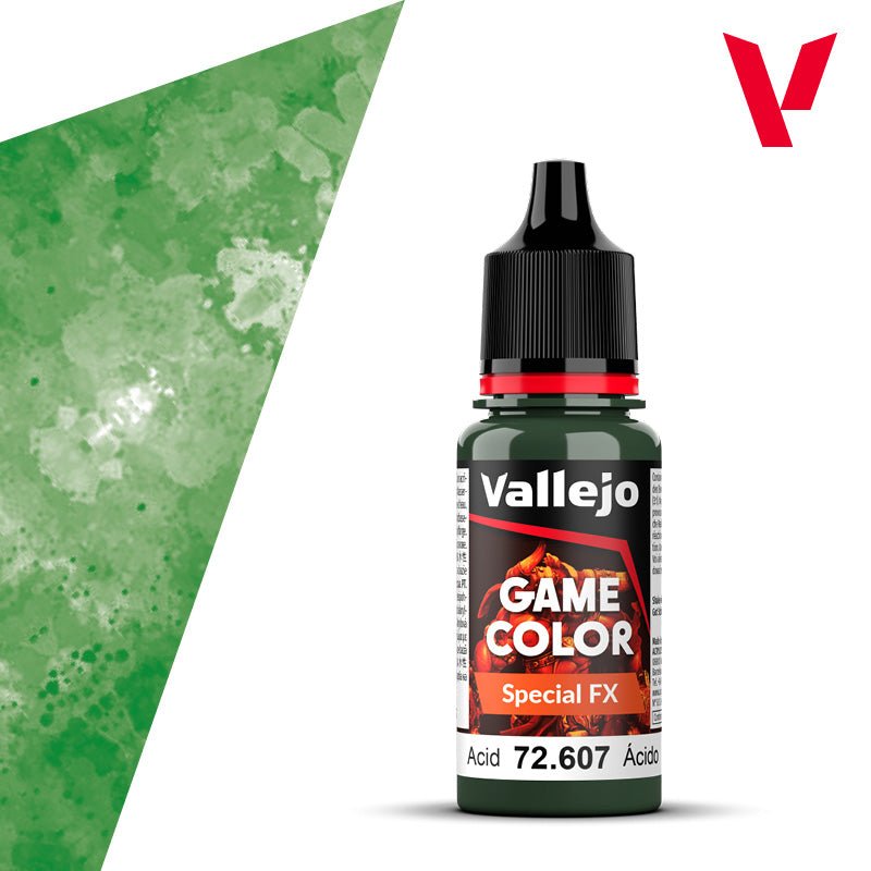 VALLEJO 72607 Game Color Special FX 18 ml. Acid - BrodaForge