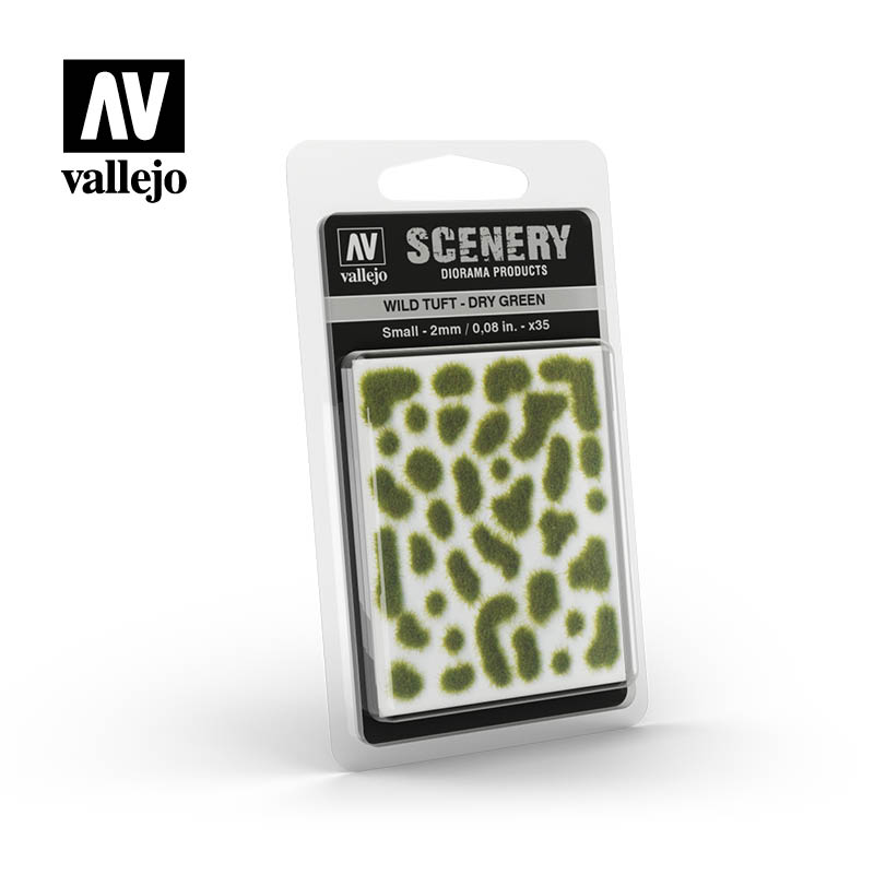 VALLEJO SC401 Wild Tuft - Dry Green - BrodaForge