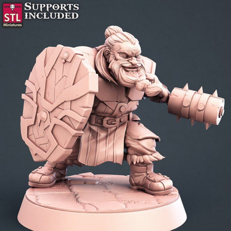 Warrior STL Miniatures - BrodaForge