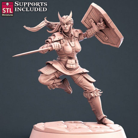 Warrior STL Miniatures - BrodaForge