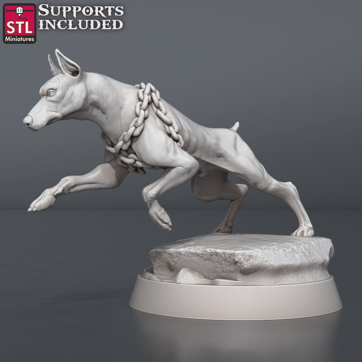 Wild Dog STL Miniatures - BrodaForge